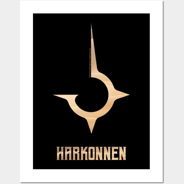 Dune, House Harkonnen Symbol Wall Art by Dream Artworks